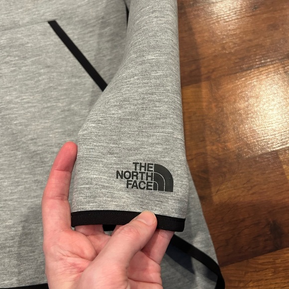 The North Face Neo 3D Thermal Full Zip Jacket Women's Small Gray Black Pockets - Picture 3 of 7